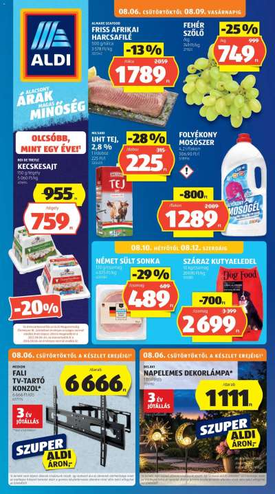 Aldi akciós újság