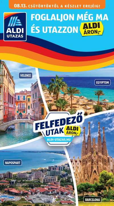 Aldi Utazás katalógus