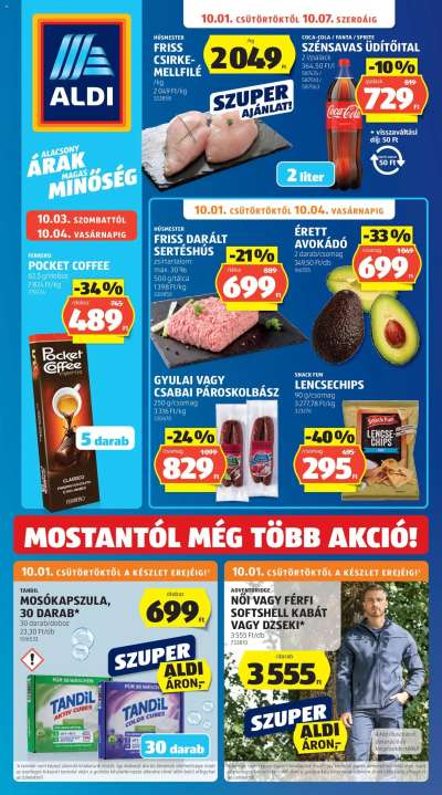 Aldi akciós újság
