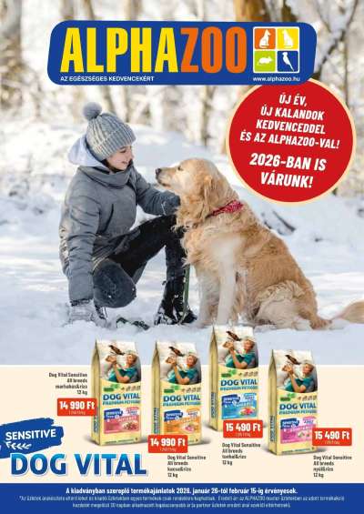 Akciós újság AlphaZoo