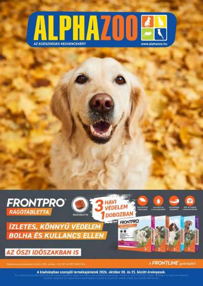 AlphaZoo akciós újság