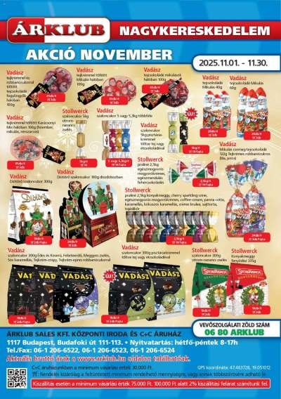 Akciós újság ÁRKLUB