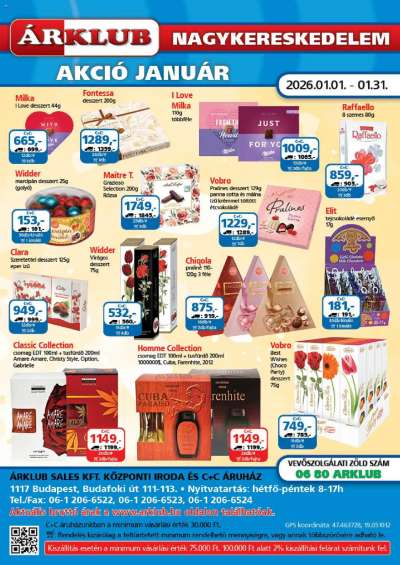 Akciós újság ÁRKLUB