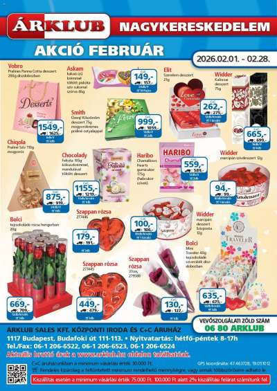 Akciós újság ÁRKLUB