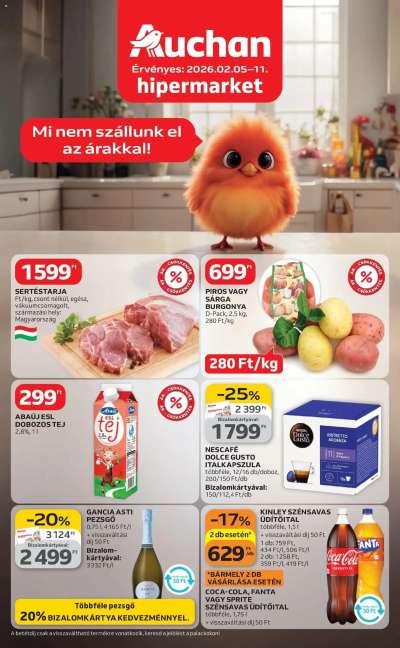 Auchan újság érvényessége 02.11.-ig