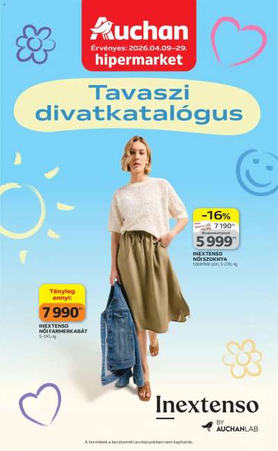 Auchan Tavaszi Textil ajánlataink