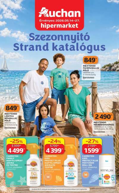 Auchan Szezonnyitó Strand katalógus