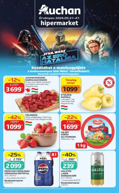 Auchan akciós újság