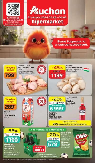 Auchan akciós újság Budapest