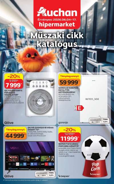 Auchan Műszaki cikk ajánlataink
