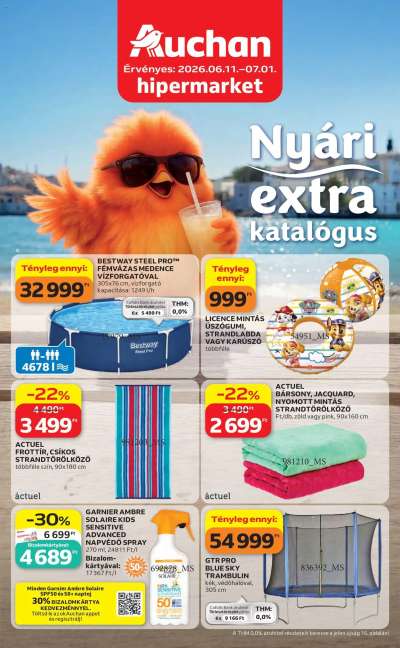 Auchan Nyári extra ajánlataink