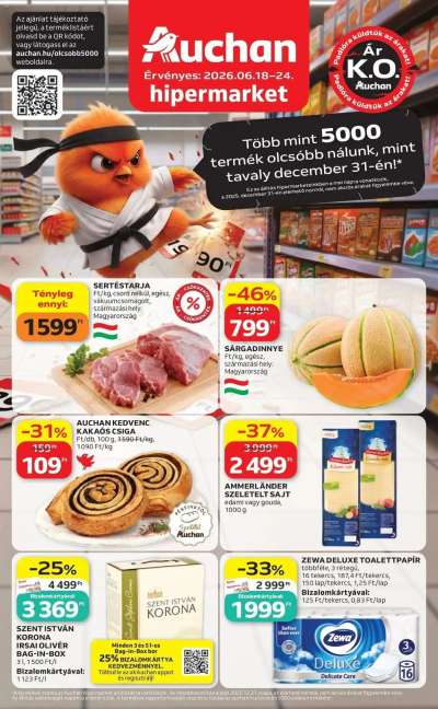 Auchan akciós újság Szeged