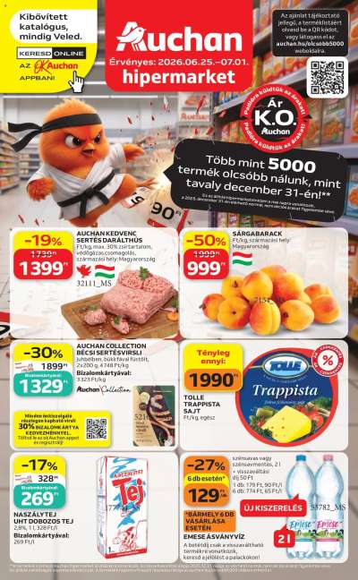 Auchan akciós újság