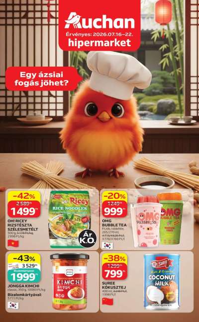 Auchan Ázsiai ajánlataink