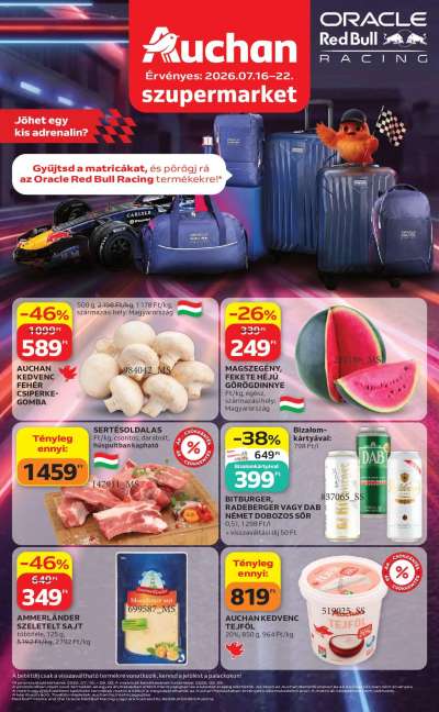 Auchan Szupermarket akciós újság