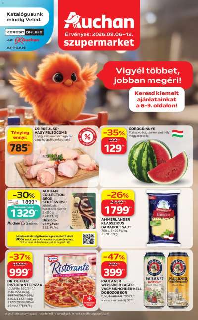 Auchan Szupermarket akciós újság