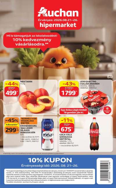 Auchan akciós újság