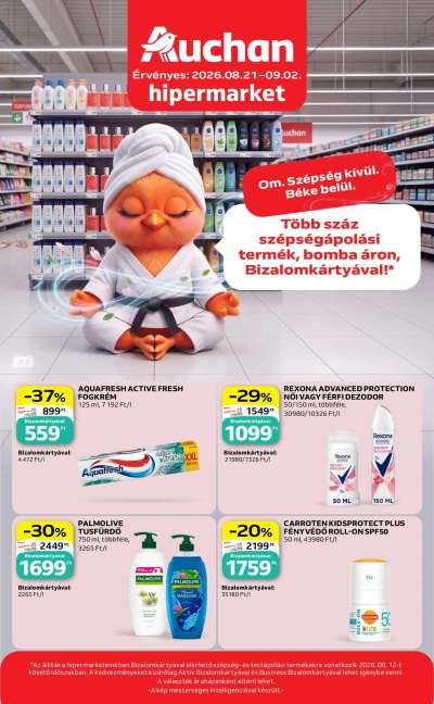 Auchan Illatszer termékajánlatok