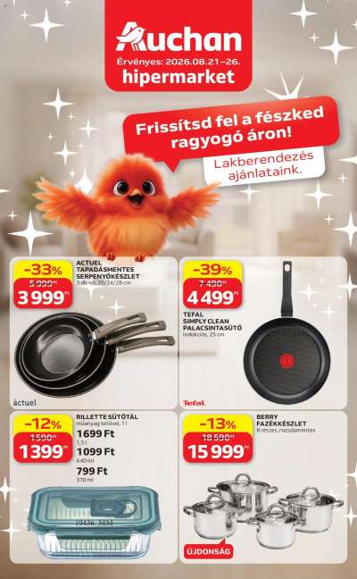 Auchan Lakberendezés ajánlatok