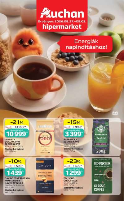 Auchan Reggeli ajánlatok