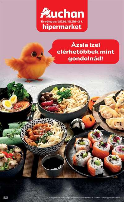Auchan Ázsiai ajánlatok