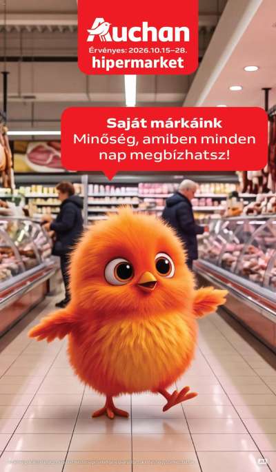 Auchan Saját Márkás ajánlatok