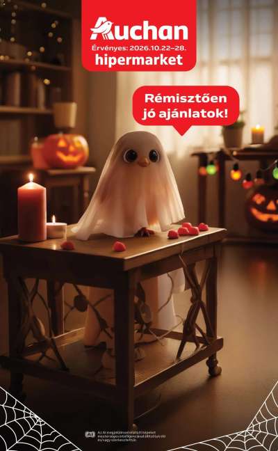 Auchan Halloweeni ajánlatok