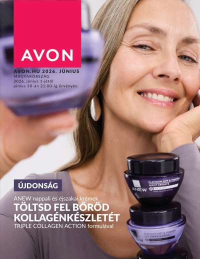 AVON online katalógus 2026 júniusi