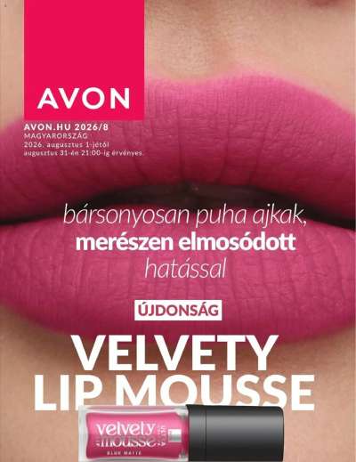 AVON online katalógus 2026 augusztusi