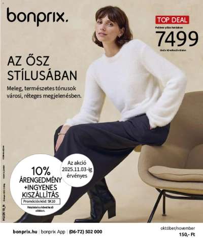 Bonprix katalógus - Az ősz stílusában