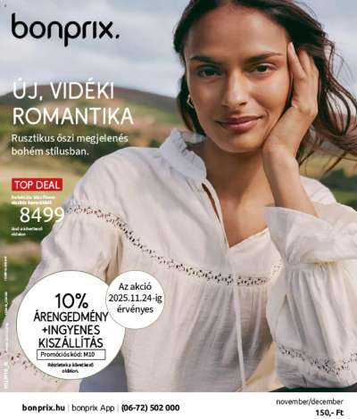 Bonprix katalógus - Új, Vidéki Romantika