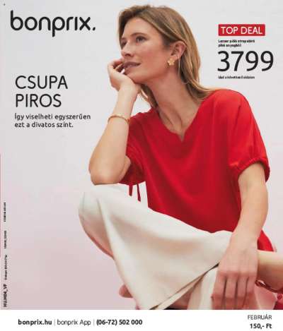 Bonprix katalógus - Csupa Piros