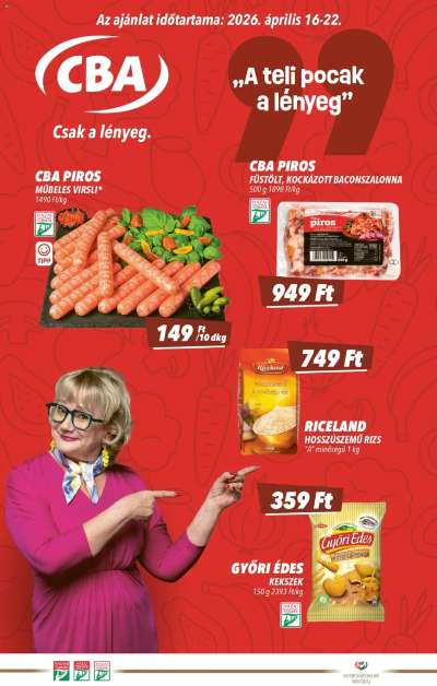 CBA akciós újság