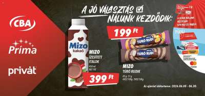 CBA Aktuális óriásplakátok