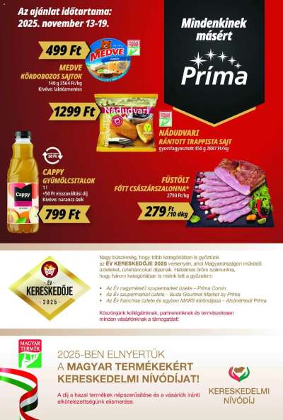 Akciós újság CBA Príma