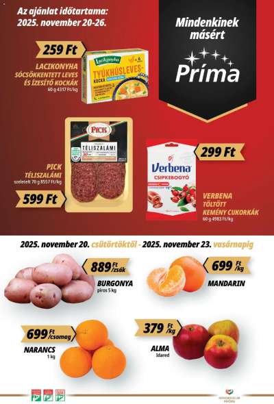 Akciós újság CBA Príma