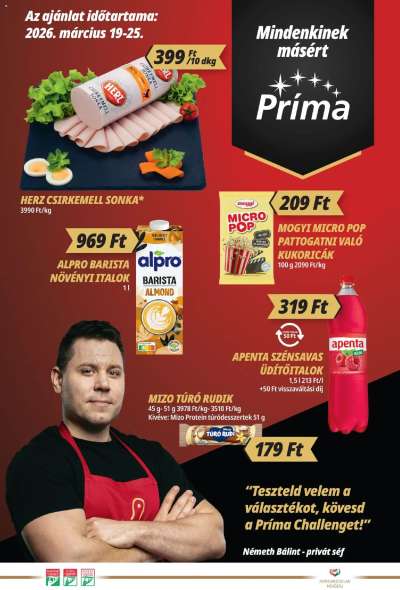 CBA Príma akciós újság