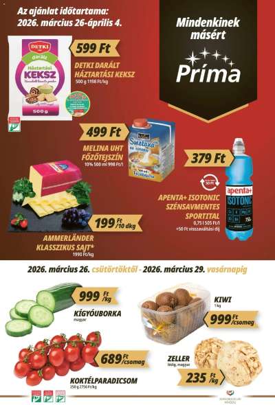 CBA Príma akciós újság