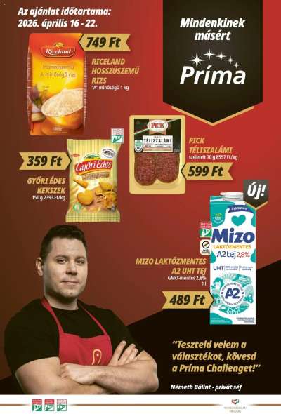 CBA Príma akciós újság
