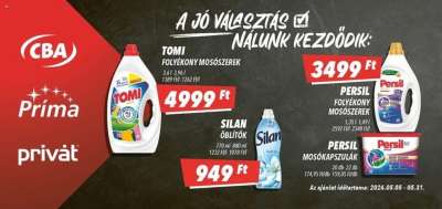 CBA Príma Aktuális óriásplakátok