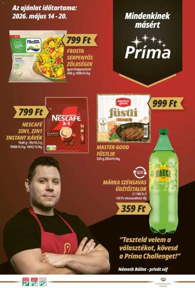 CBA Príma akciós újság