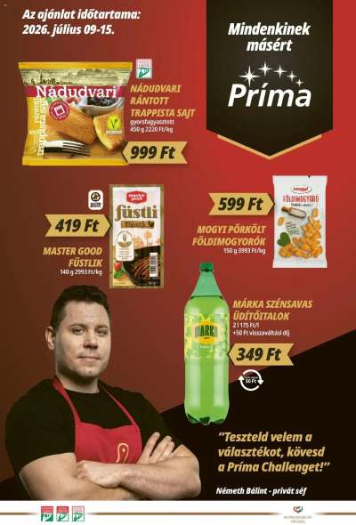 CBA Príma akciós újság