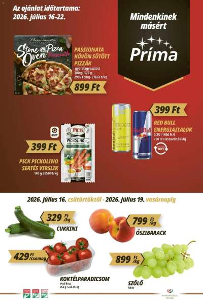 CBA Príma akciós újság