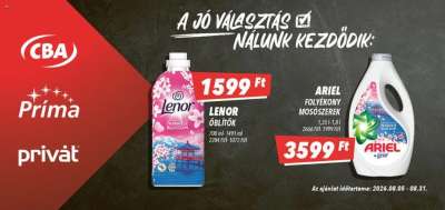 CBA Príma akciós újság