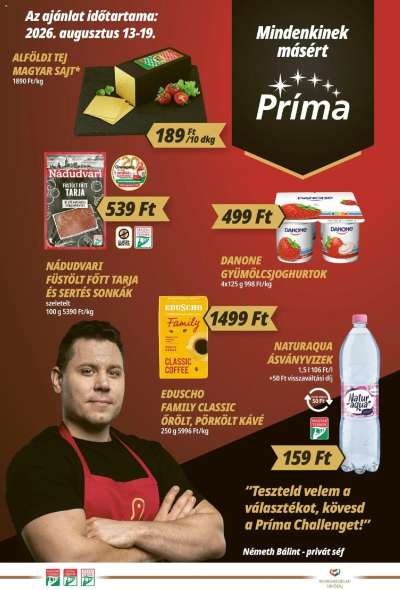 CBA Príma akciós újság