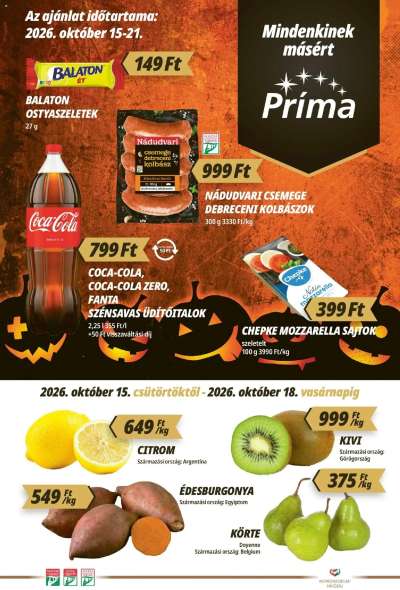 CBA Príma akciós újság