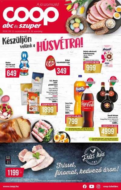 COOP akciós újság