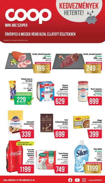 COOP - Mini & Abc & Szuper / Mecsek