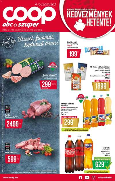 COOP akciós újság