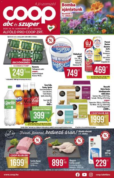 COOP - Abc & szuper / Alföld Pro-Coop Zrt.